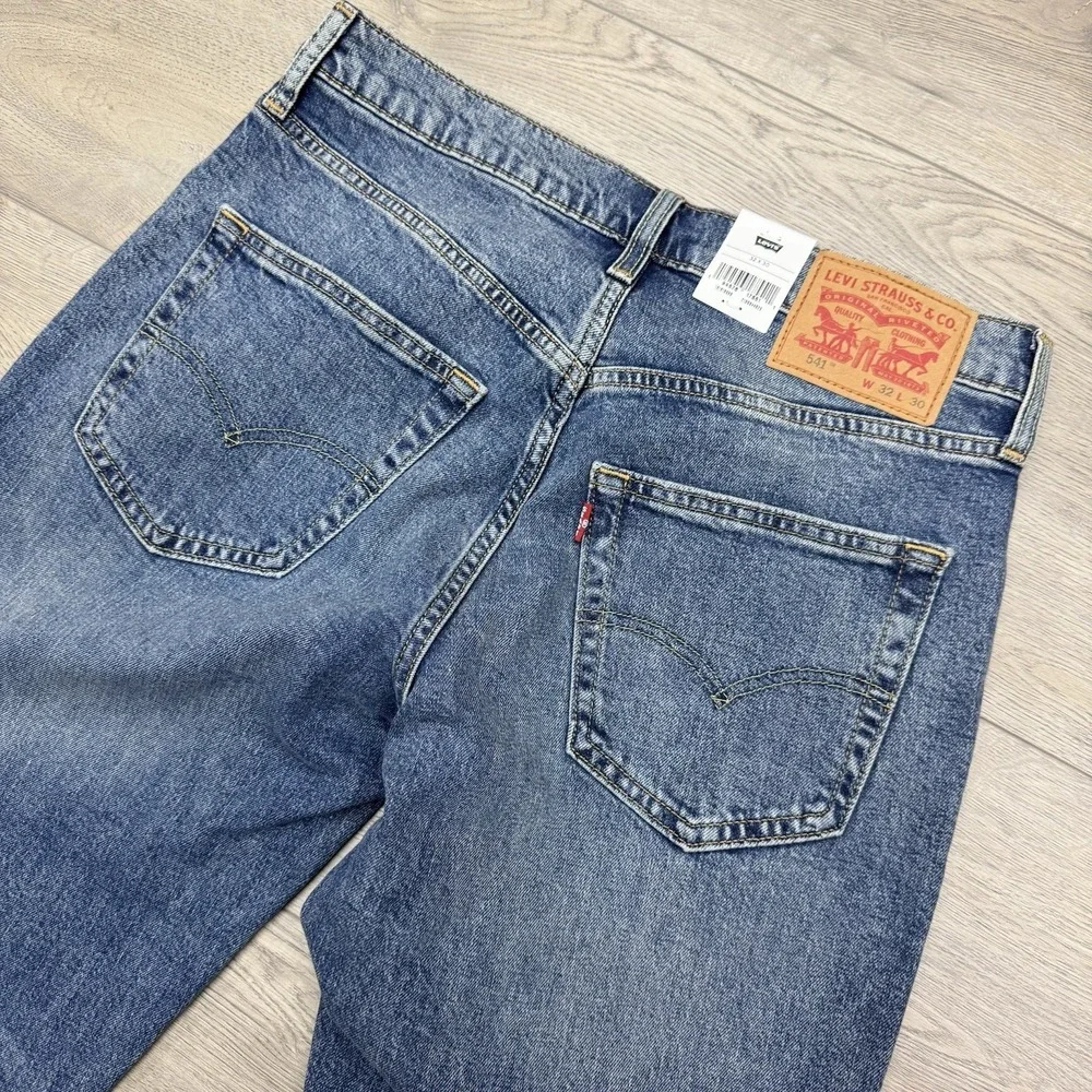 NWT‎ Levi's 541 Athletic Taper Men's Sz 32x30 Blue Denim Jeans